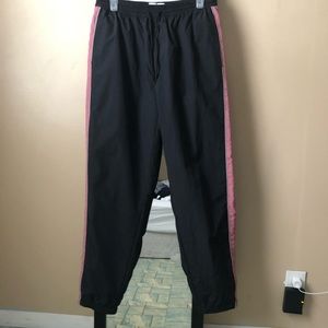 Swishy track pants